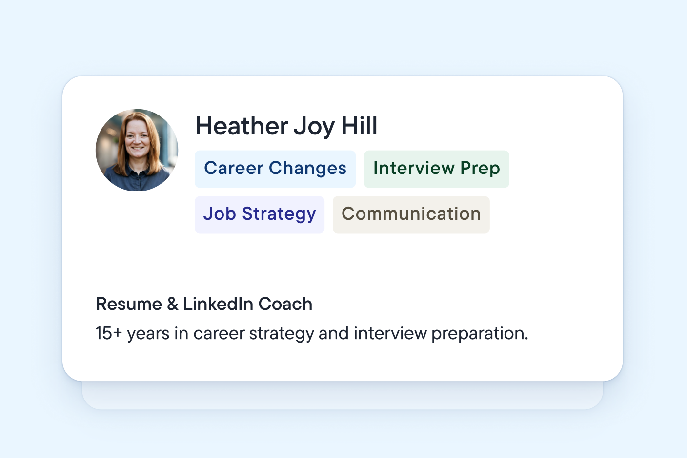 Career coaching