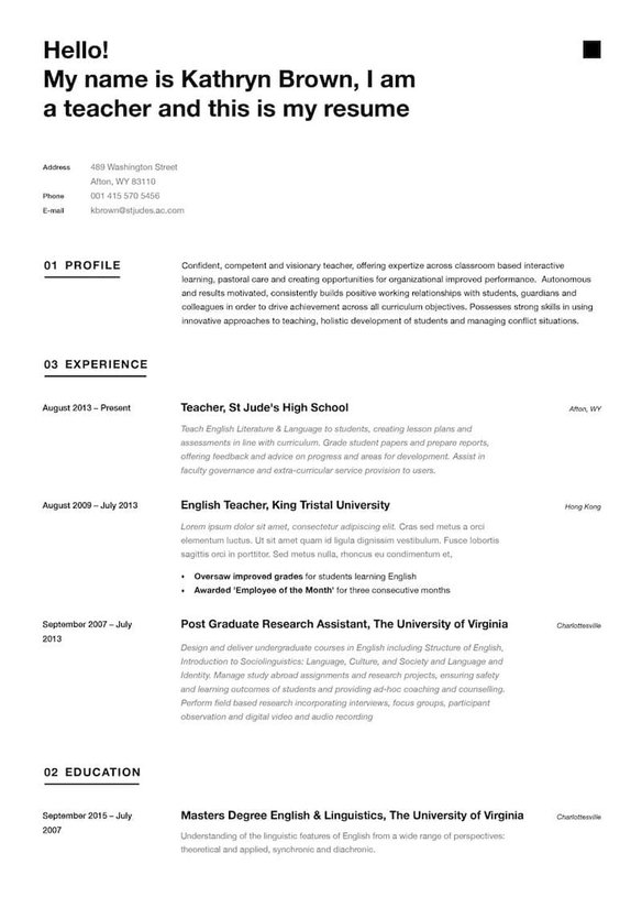 Data Entry Specialist resume example